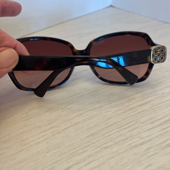 Coach Tortoise Shell Sunglasses - Picture 9 of 16